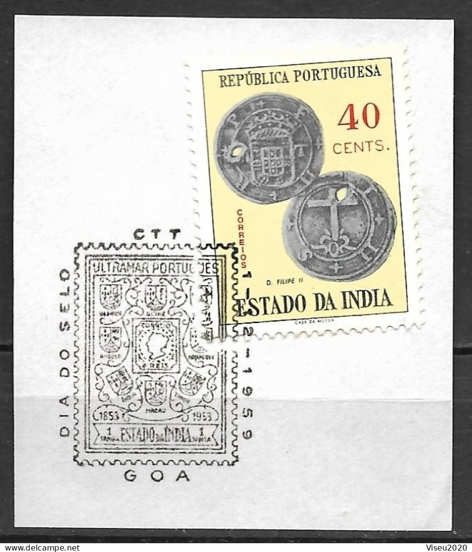 Portugal - Índia 1959 - Dia Do Selo - FDC