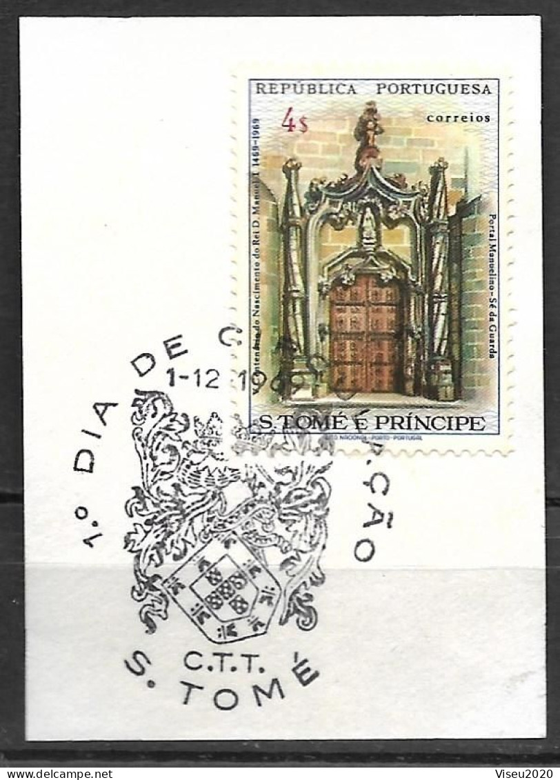 Portugal - São Tomé E Príncipe 1969 - 1º Dia De Circulação - FDC