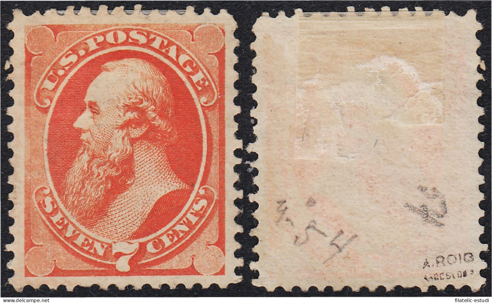 Estados Unidos USA 43 1870/82 Edwin M. Stanton MNH - Sonstige & Ohne Zuordnung