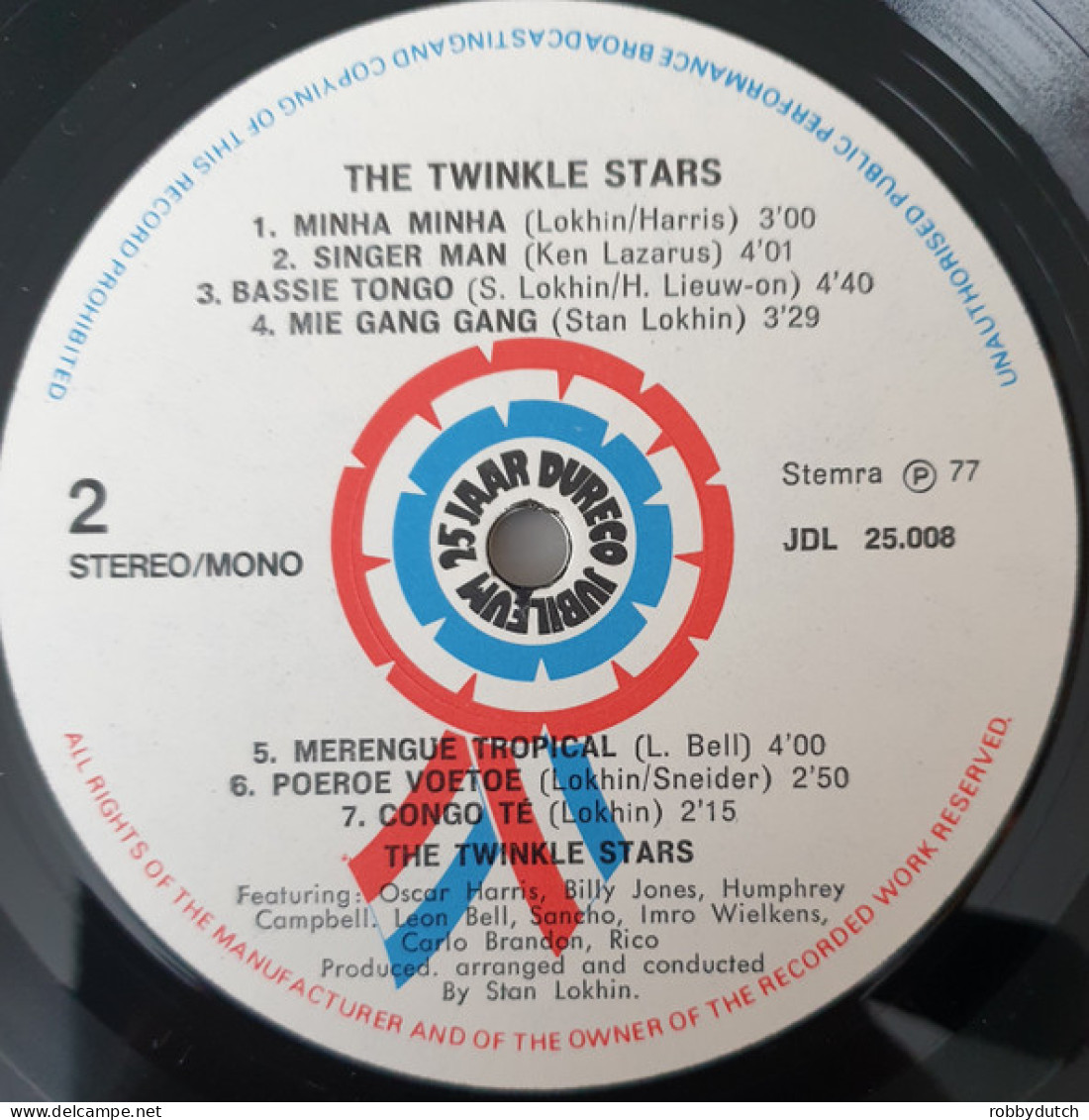 * LP *  (OSCAR HARRIS And) THE TWINKLE STARS - THE BEST OF THE TWINKLE STARS (Holland 1977) - Soul - R&B