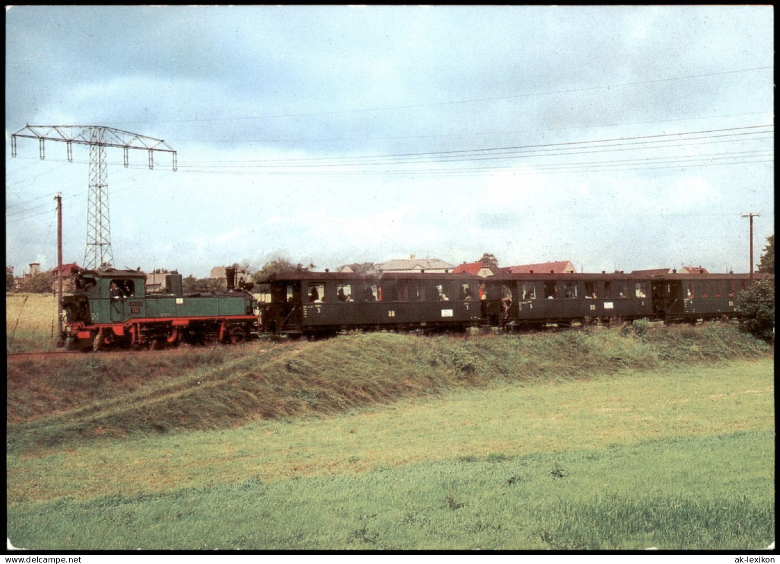 Friedewald-Moritzburg Traditionsbahn Radebeul  Radeburg Bahnhof Friedewald 1984 - Moritzburg