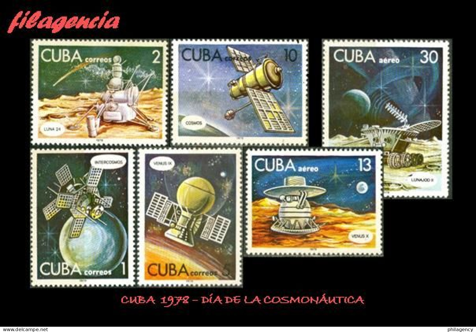 CUBA MINT. 1978-07 DÍA DE LA ASTRONÁUTICA - Neufs