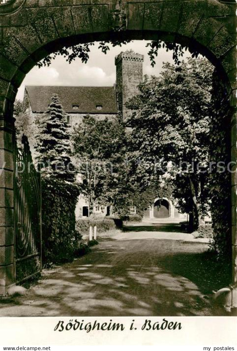 73152495 Boedigheim Torbogen Schloss Boedigheim - Buchen