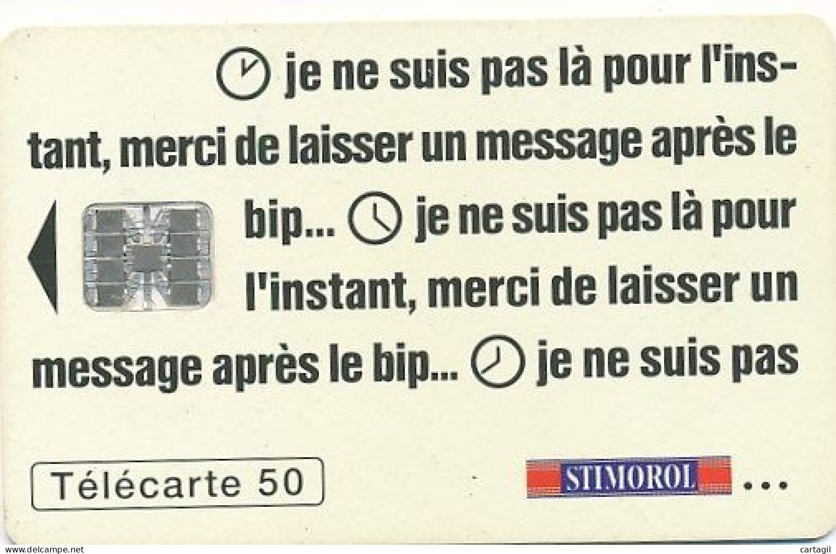 Télécarte France (Octobre 93) Stimorol (visuel, Puce, état, Unités, Etc Voir Scan) + Port - Zonder Classificatie