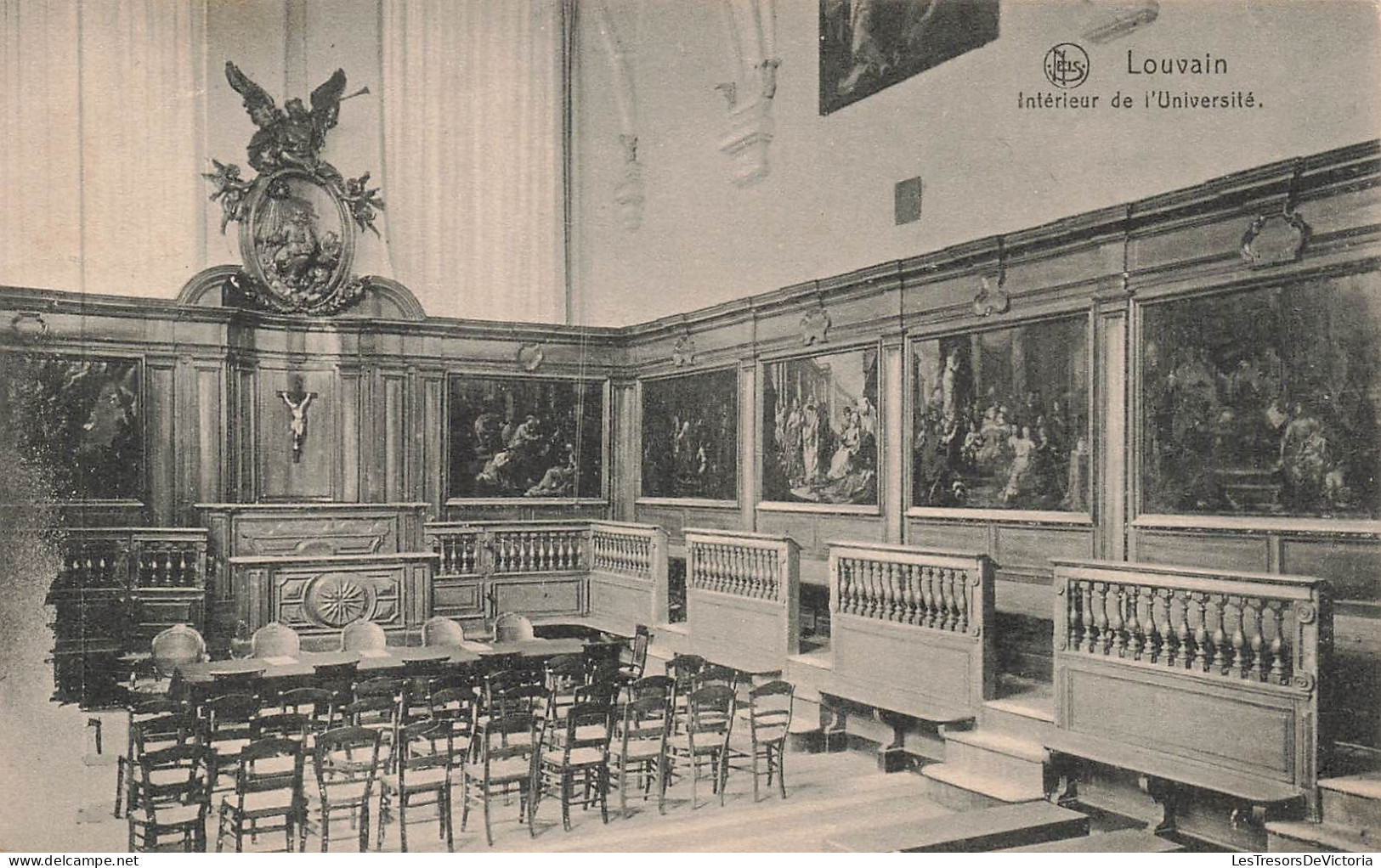 BELGIQUE - Louvain - Intérieur De L'université - Carte Postale Ancienne - Leuven