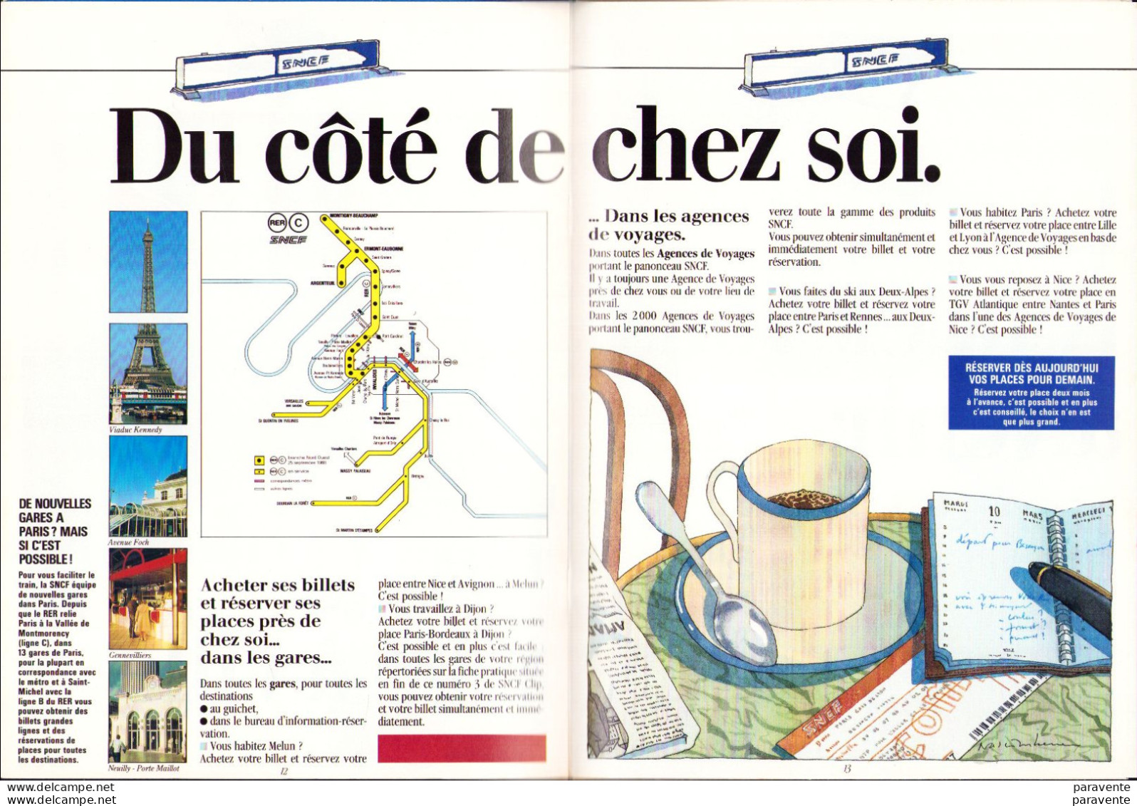 Magazine CLIP SNCF N°3 Avec Illustrations De NACIMBENE - Sonstige & Ohne Zuordnung