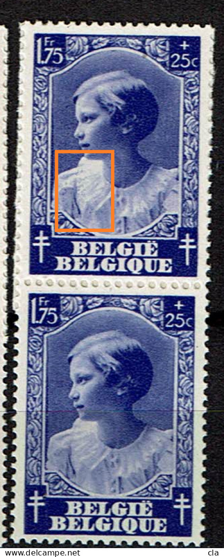 464  Paire  **  Bdf  T1 LV 7  Taches Et Points - 1931-1960