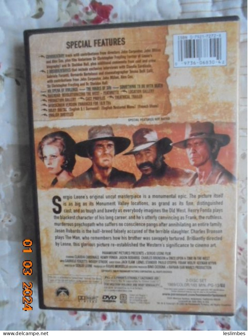 Once Upon A Time In The West -  [DVD] [Region 1] [US Import] [NTSC] Sergio Leone - Western / Cowboy