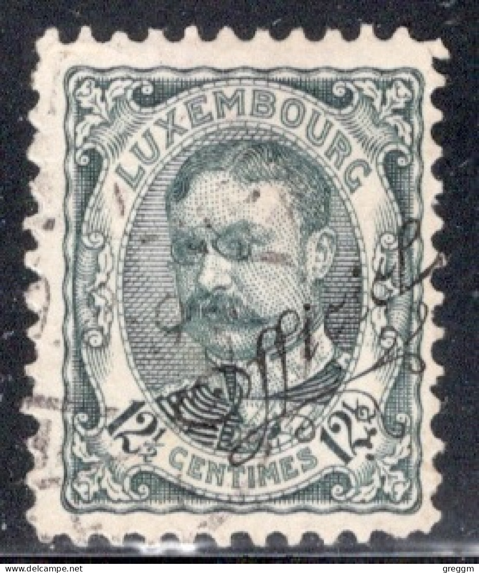 Luxembourg 1908 Single Postage Stamps Of 1906-1908 Overprinted "Officiel" In Fine Used - Officials