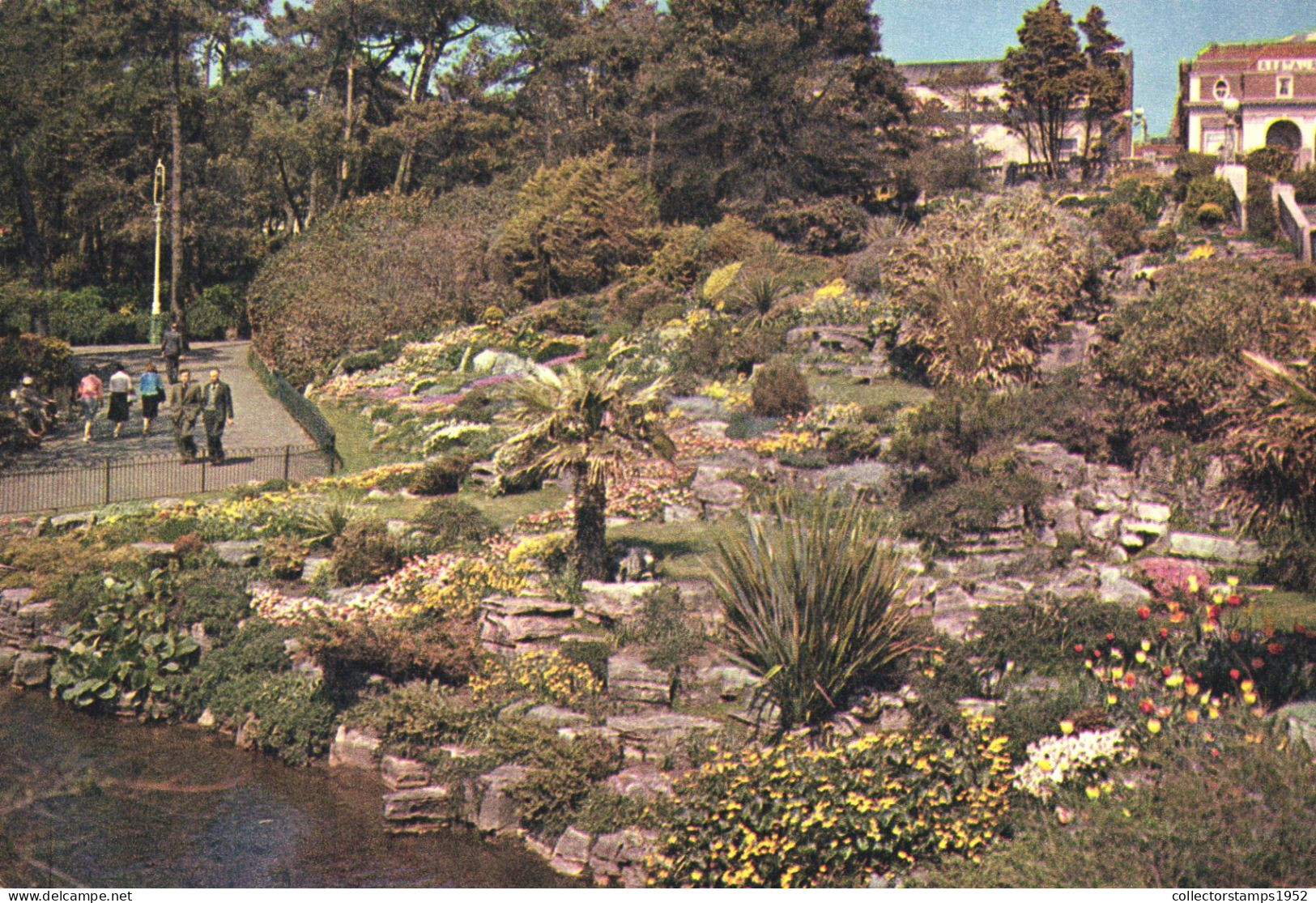 BOURNEMOUTH, DORSET, GARDENS, ROCK GARDEN, PARK, ARCHITECTURE, ENGLAND, UNITED KINGDOM, POSTCARD - Bournemouth (from 1972)