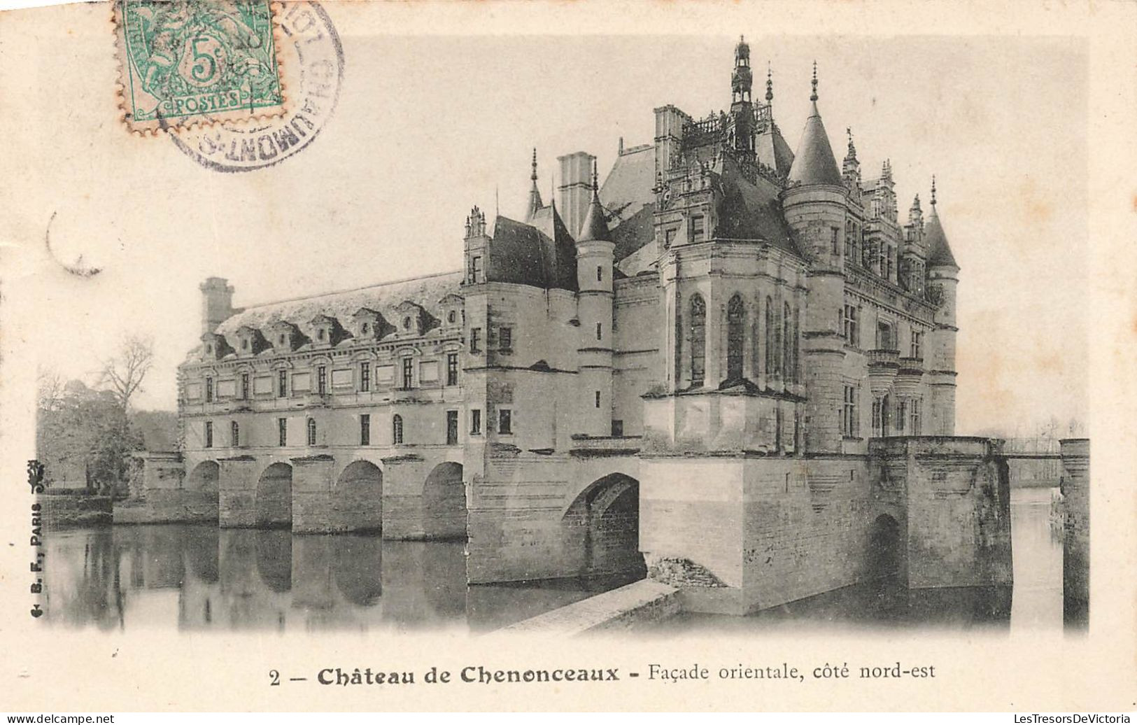 FRANCE - Chenonceaux - Château - Façade Orientale - Carte Postale Ancienne - Chenonceaux