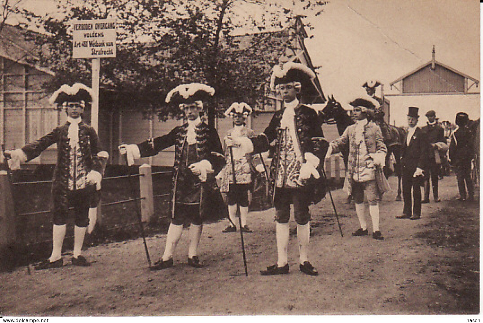 2747	19	Viering Van Het 59ste Lustrum  Groningse Hoogeschool Van 28 Juni T/m 3 Juli 1909 (rechts Boven Een Vouw) - Groningen