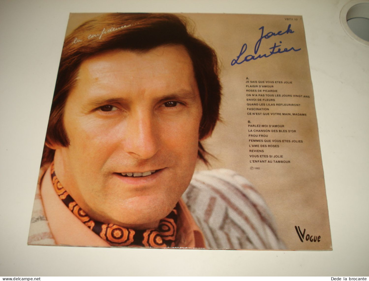 B14 / Jack Lantier – En Confidence... - LP -  Vogue – VBTV. 10 - Be  1982 M/NM - Disco, Pop