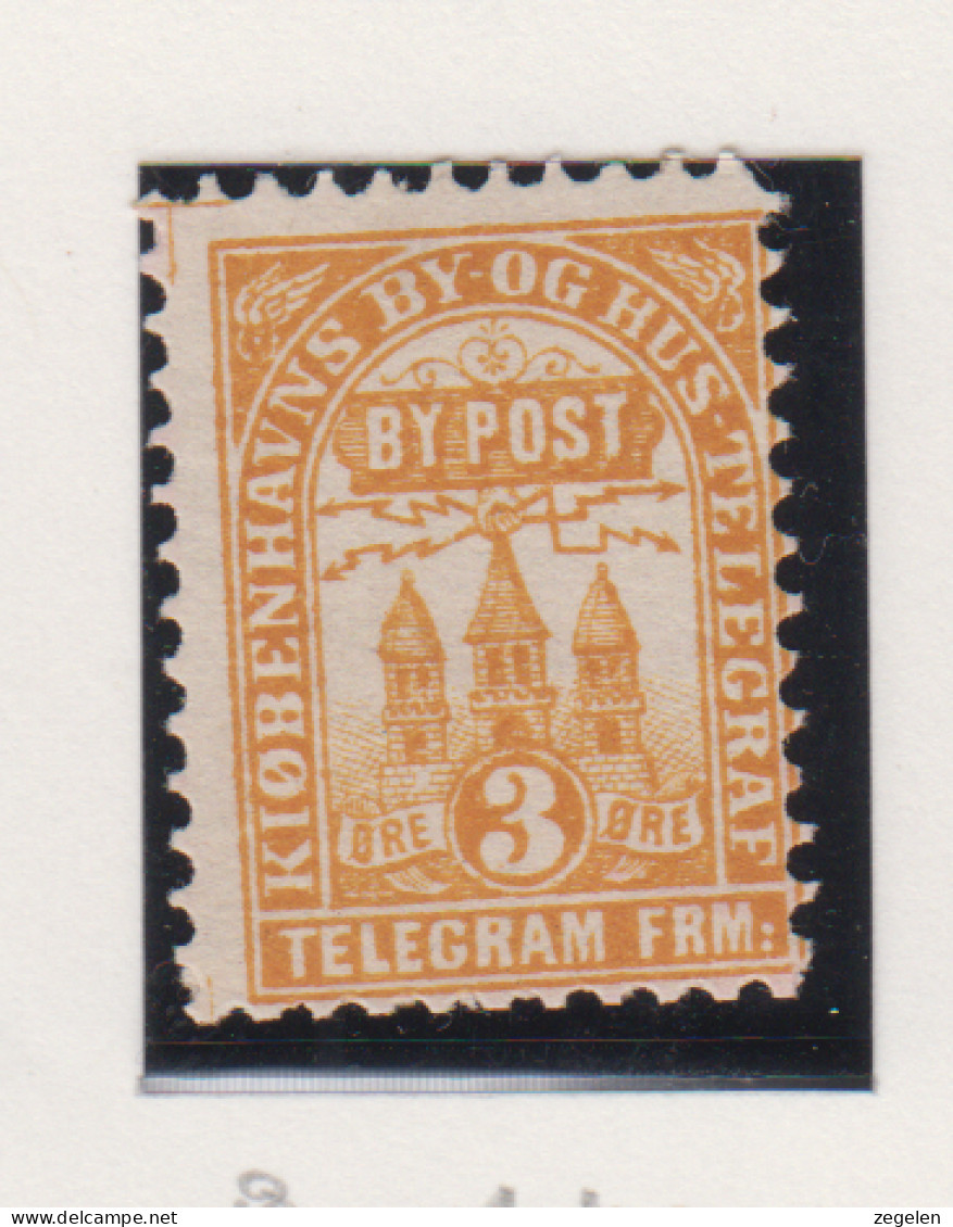 Denemarken Lokale Zegels Cat. DAKA Bypost: Kobenhavn Bypost Nr. 9 - Local Post Stamps