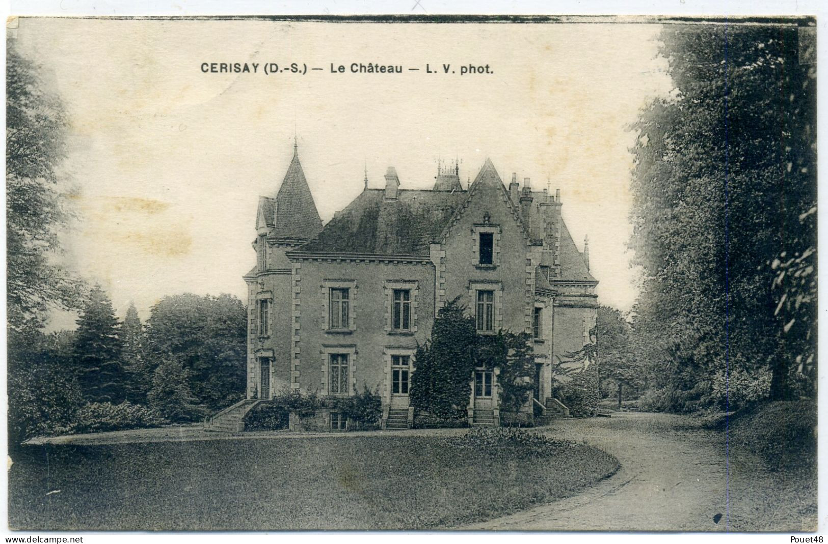 79 - CERISAY - Le Chateau - Cerizay