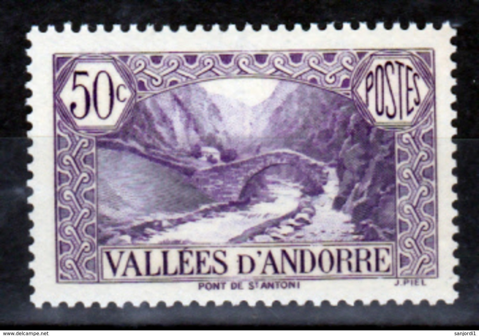 Andorre  64 Pont Médiéval  Neuf ** TB Mnh Sin Charnela Cote 12.5 - Neufs