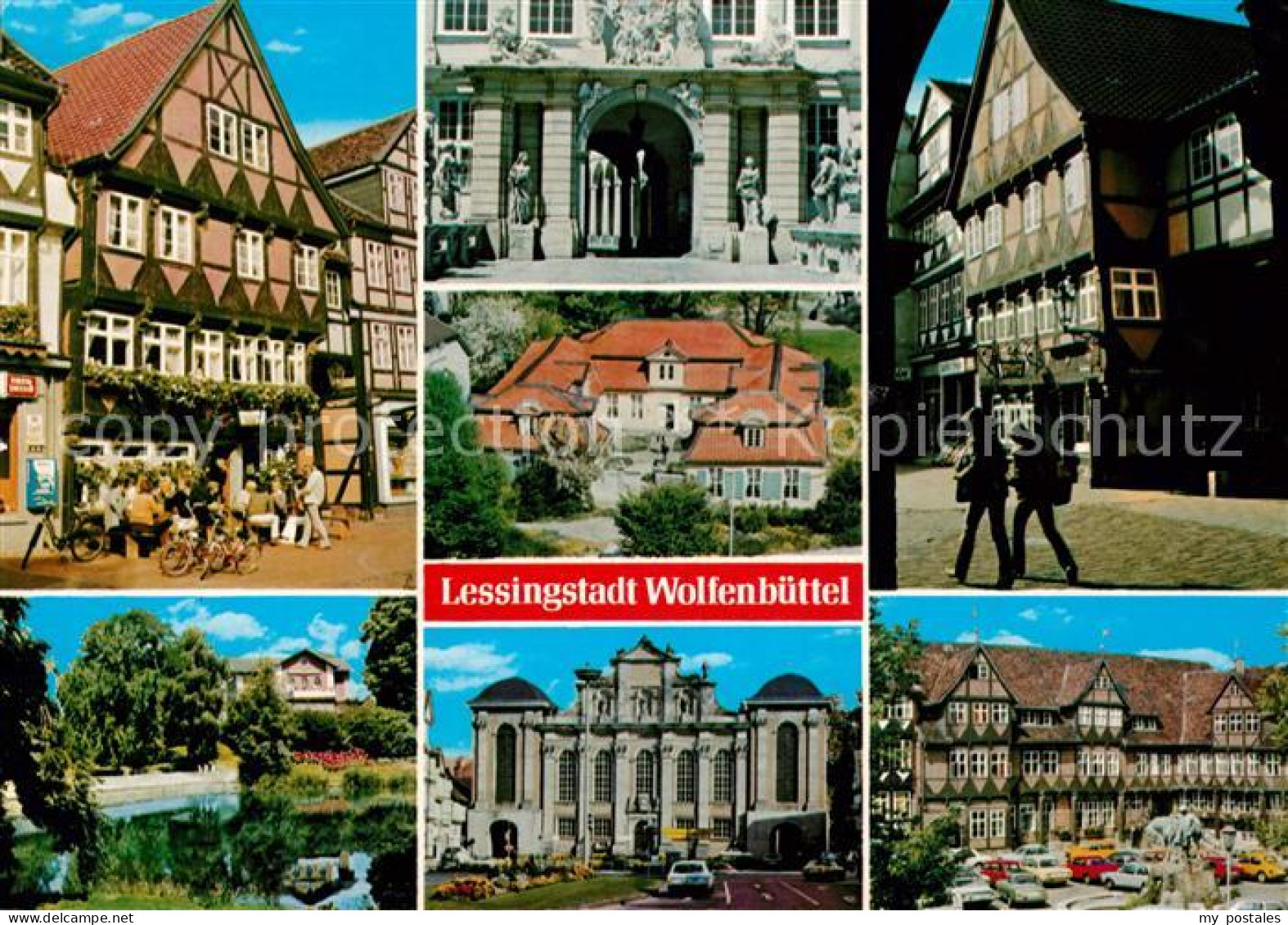 73082334 Wolfenbuettel Schloss Marktplatz Reiterdenkmal Herzog August Wolfenbuet - Wolfenbuettel