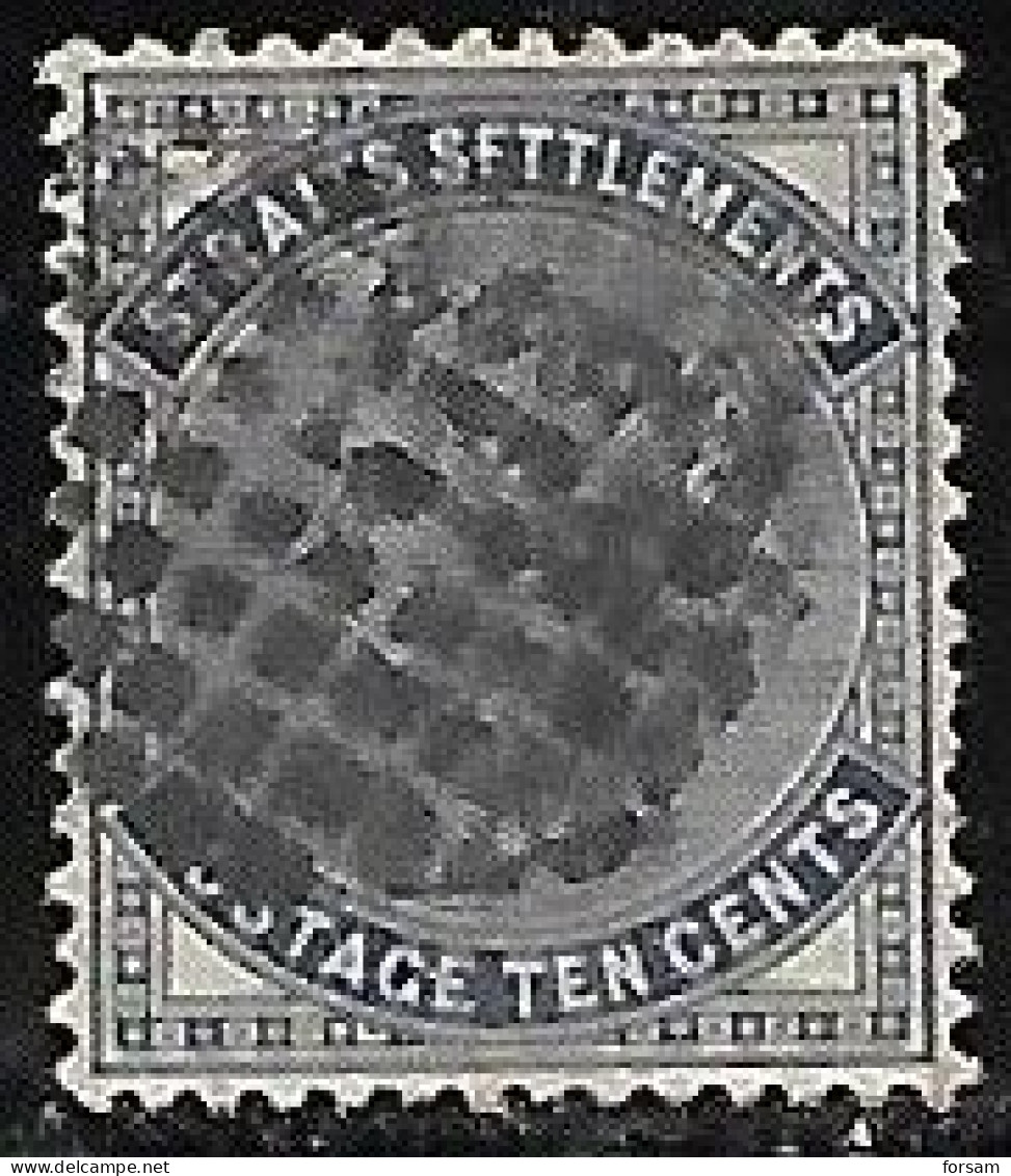 STRAITS SETTLEMENTS..1882..Michel # 34...used. - Straits Settlements