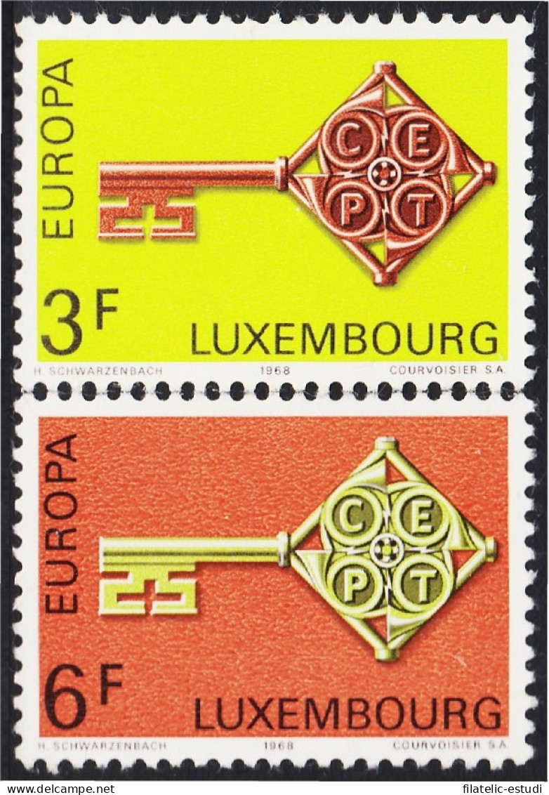 Luxemburgo 724/25 1968 Europa MNH - Autres & Non Classés