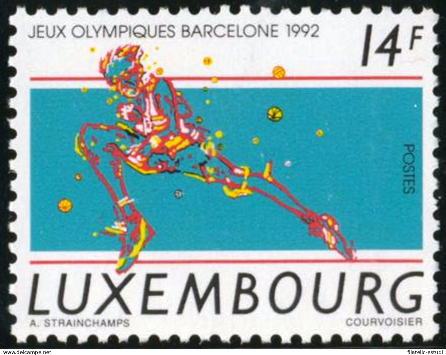 OLI1 Luxemburgo Luxembourg  Nº 1248  1992 JJOO Barcelona  MNH - Autres & Non Classés