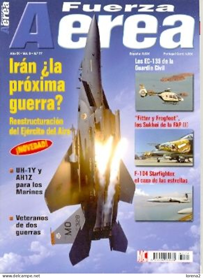 Revista Fuerza Aérea Nº 77. Rfa-77 - Spaans