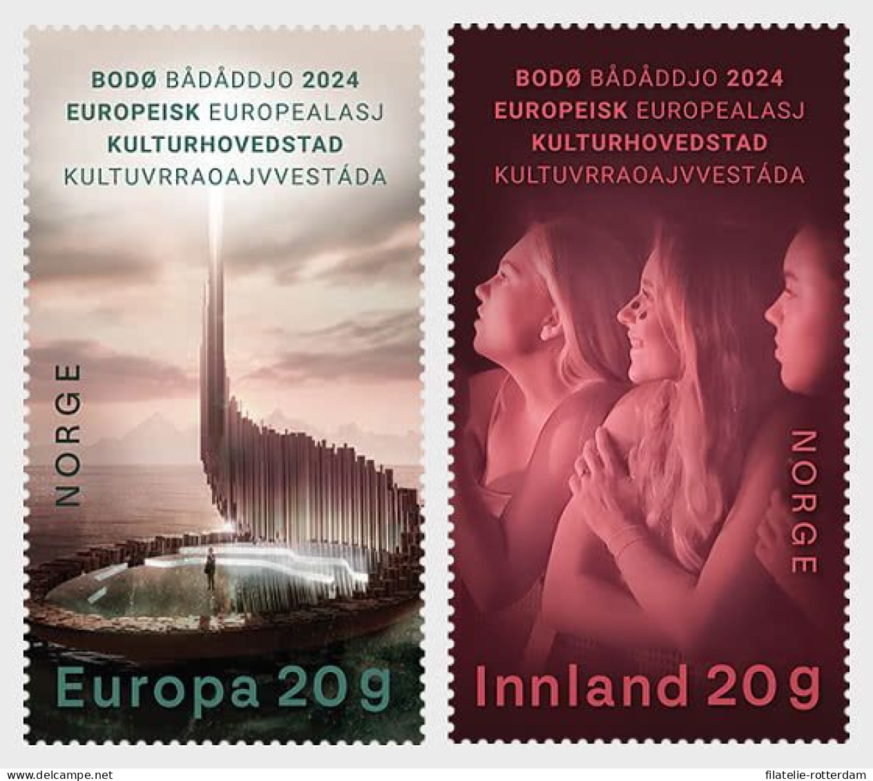 Noorwegen / Norway - Postfris / MNH - Complete Set European City Of Culture 2024 - Neufs