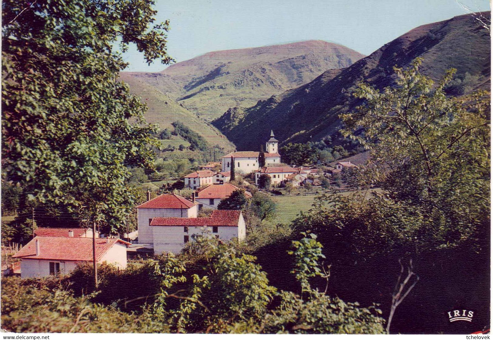 (64). Itxassou. 1 Vieux Village 1961 - Itxassou