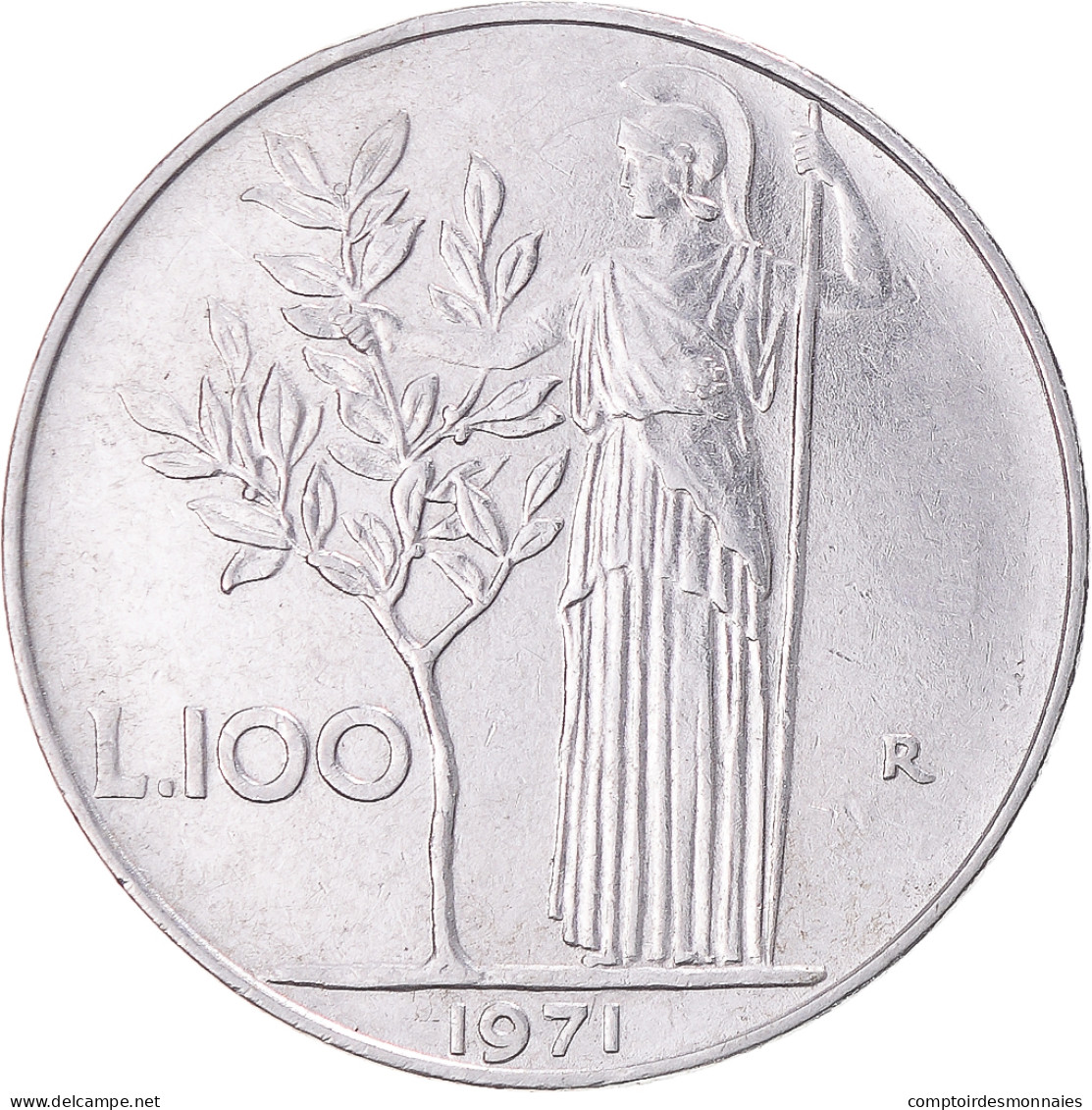 Monnaie, Italie, 100 Lire, 1971 - 100 Lire