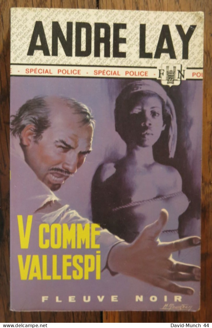 V Comme Vallespi De André Lay. Fleuve Noir, Spécial Police. 1976 - Fleuve Noir