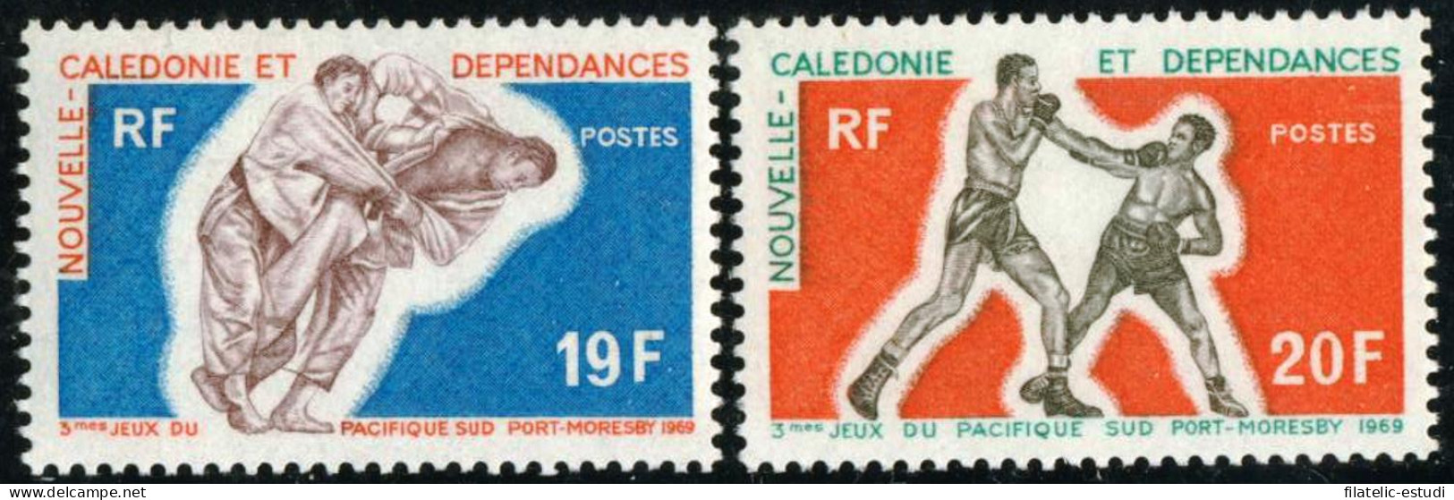 DEP4  Nueva Caledonia New Caledonia Nº 361/62  1969 - Autres & Non Classés