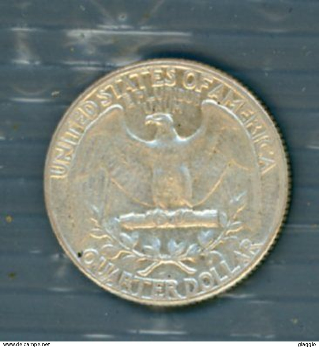 °°° Moneta N. 707 - Quarter Dollar 1964 Silver °°° - 1932-1998: Washington