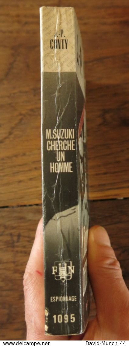 M. Suzuki Cherche Un Homme De J.-P. Conty. Fleuve Noir, Espionnage. 1974 - Fleuve Noir