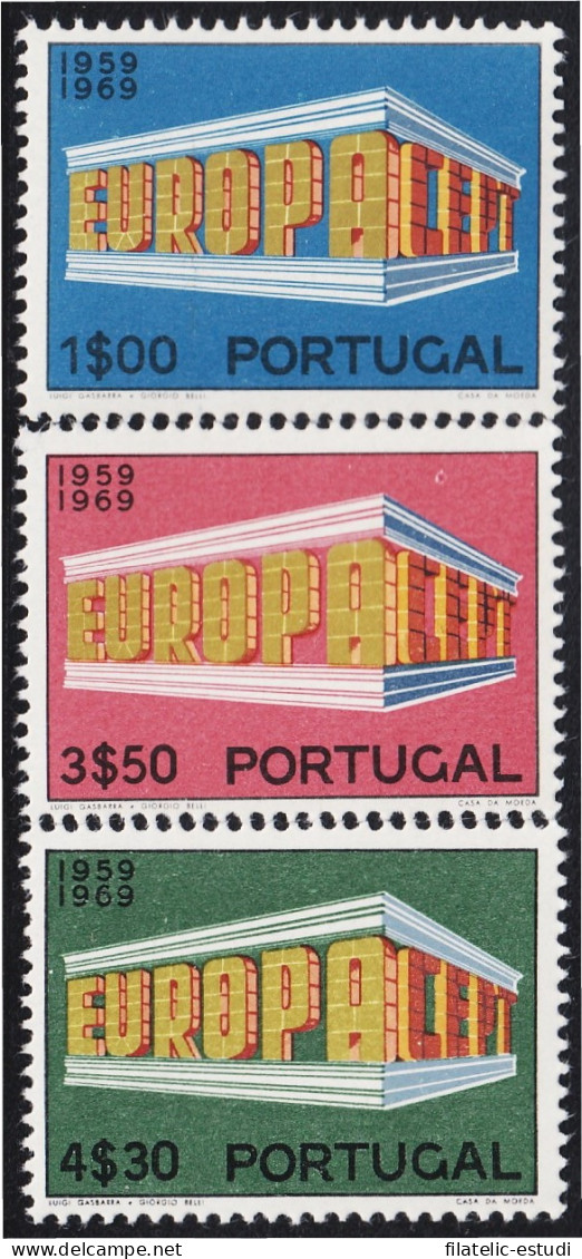 Portugal 1051/53 1969 Europa Puente De Colaboración Europea  MNH - Autres & Non Classés