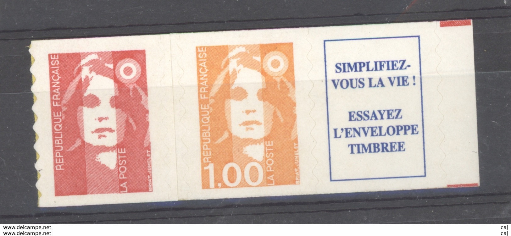 France  :  Yv  3009b   ** - 1989-1996 Bicentenial Marianne