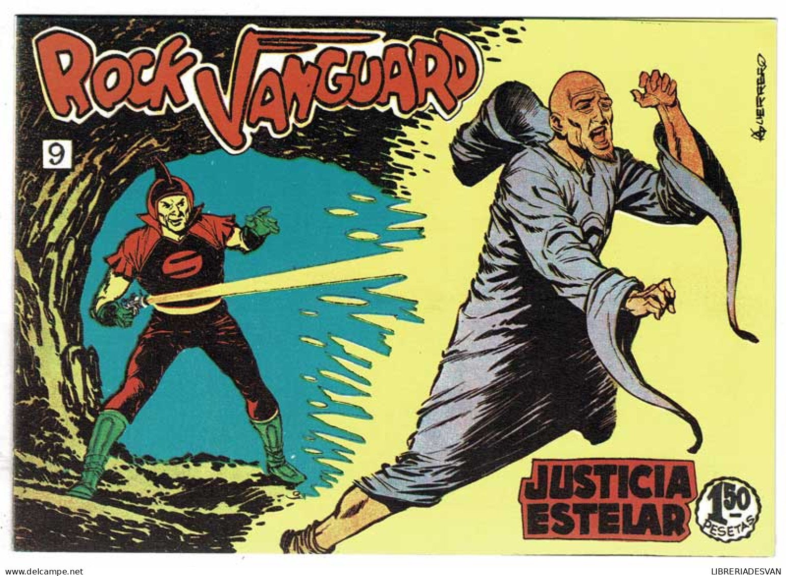 Rock Vanguard Facsímil No. 9. Justicia Estelar - A. Gerrero Y González Casquel - Andere & Zonder Classificatie