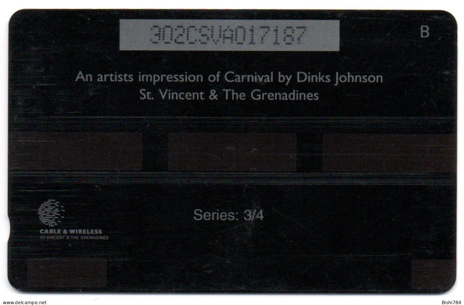 St. Vincent & The Grenadines - Carnival By Dinks Johnson 2/4 - 304CSVA - St. Vincent & The Grenadines