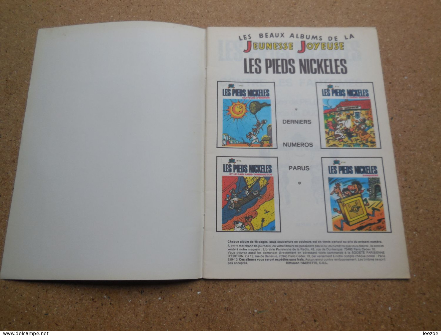 BD LES PIEDS NICKELES CONTRE LES FANTÔMES 1983, PELLOS, Jeunesse Joyeuse..N5 - Pieds Nickelés, Les