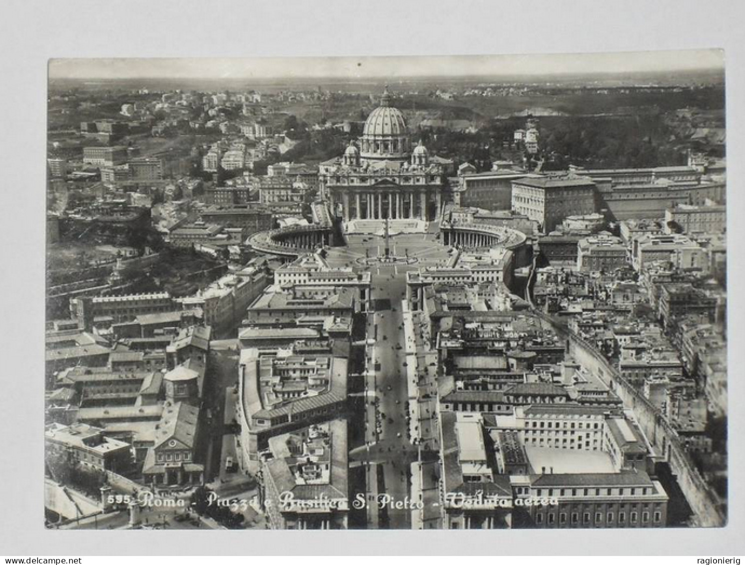 ROMA - Piazza E Basilica Di San Pietro Nella Città Del Vaticano - Veduta Aerea - San Pietro