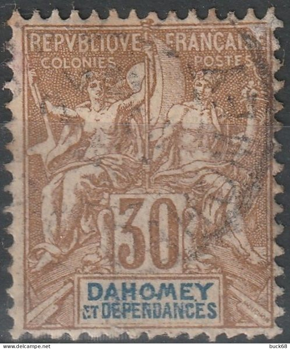 DAHOMEY Poste  11 (o) Type Groupe 1899-1900 (CV 17 €) [ColCla] - Gebruikt