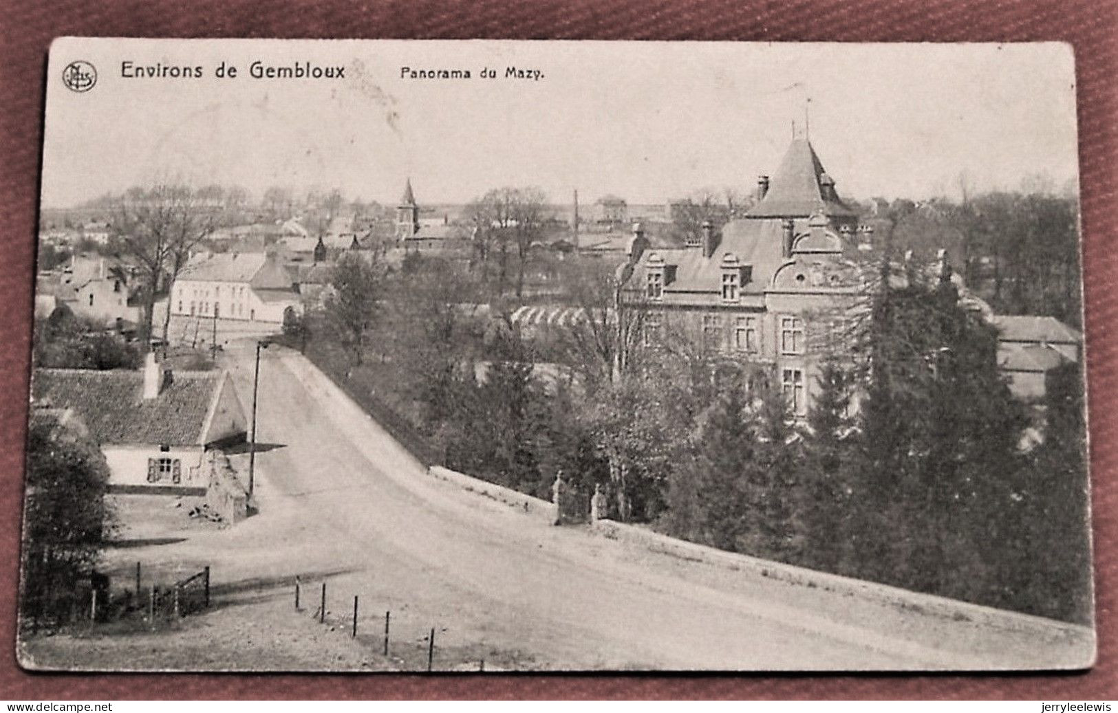 MAZY  -  GEMBLOUX  -  Panorama Du Mazy   -  1911  - - Gembloux