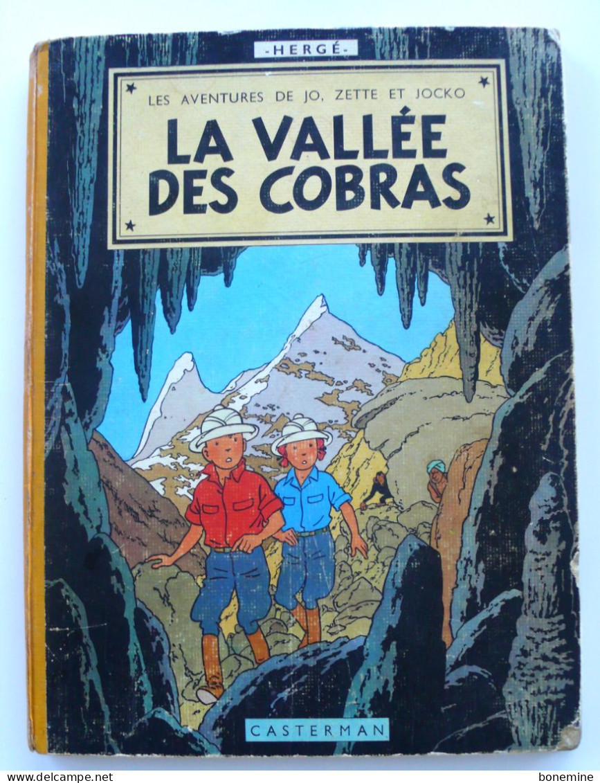 La Vallée Des Cobras 1960 B27 Bon état - Jo, Zette & Jocko