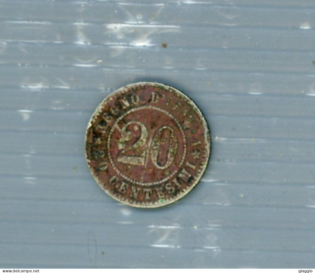 °°° Moneta N. 740 - Italia Regno Umberto 1° 20 Cent. 1894 Berlino °°° - 1878-1900 : Umberto I