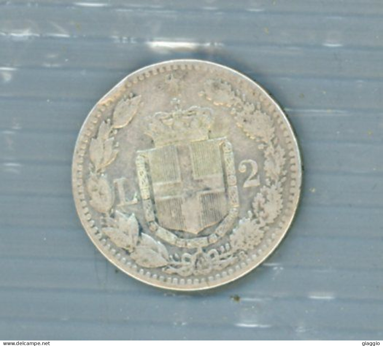 °°° Moneta N. 746 - Italia Regno Umberto 1° 2 Lire 1881 Silver °°° - 1878-1900 : Umberto I