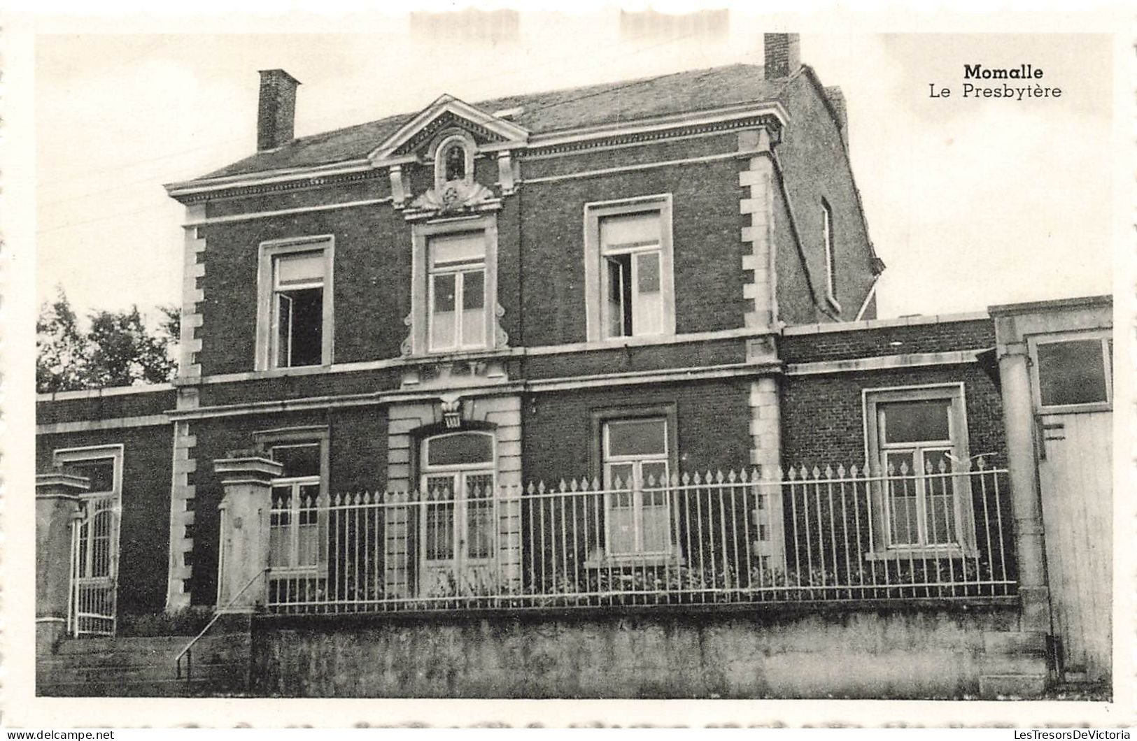 BELGIQUE - Momalle - Vue Sur Le Presbytère - Vue Générale De L'extérieur - Carte Postale Ancienne - Remicourt