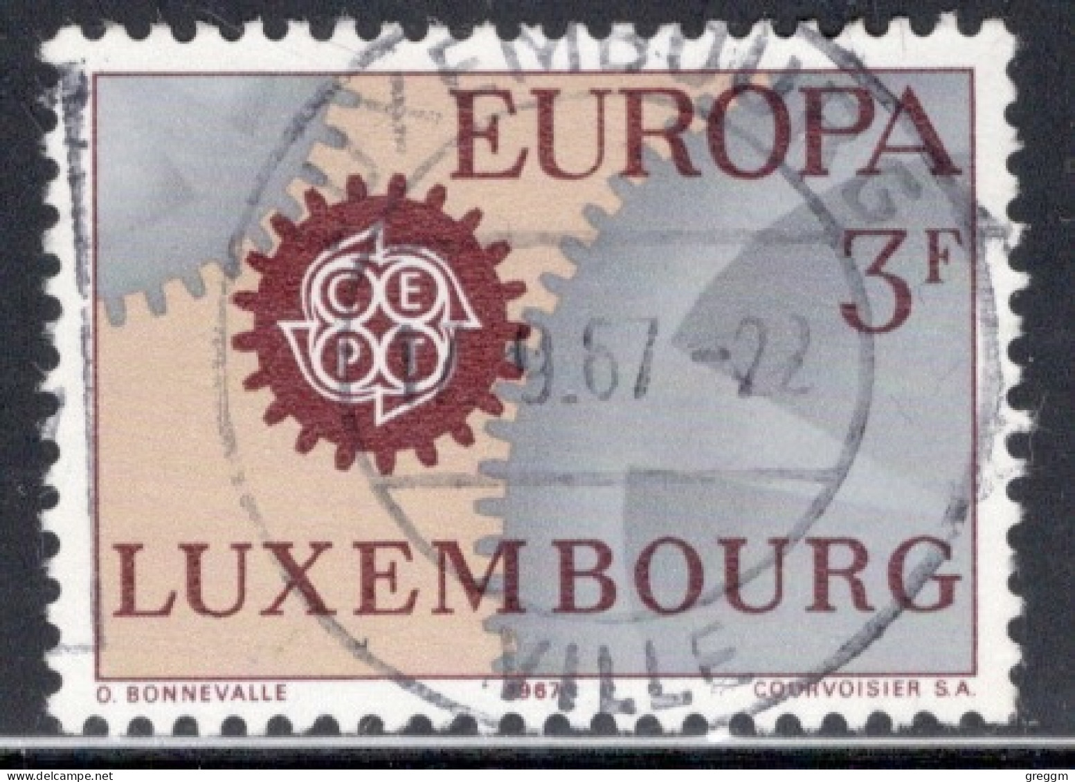 Luxembourg 1967 Single Stamp For Europa In Fine Used - Gebruikt