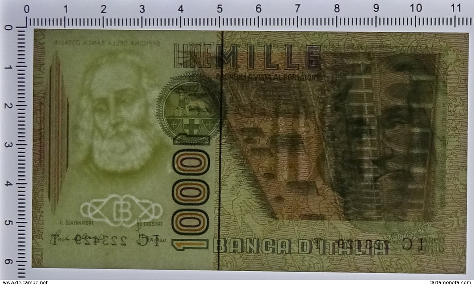 1000 LIRE MARCO POLO LETTERA C 14/03/1984 FDS - Otros & Sin Clasificación