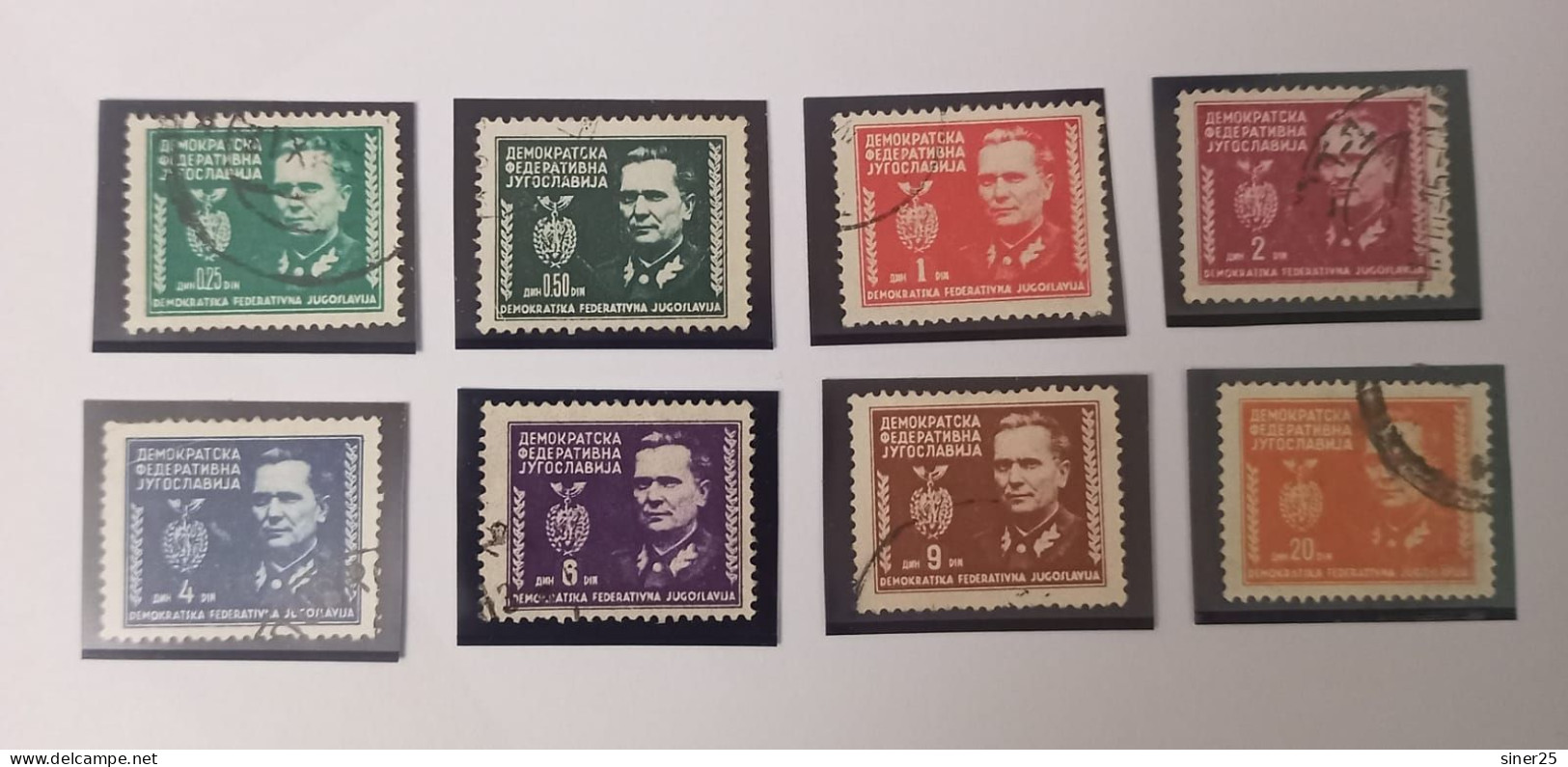 Yugoslavia 1945 -used - Used Stamps