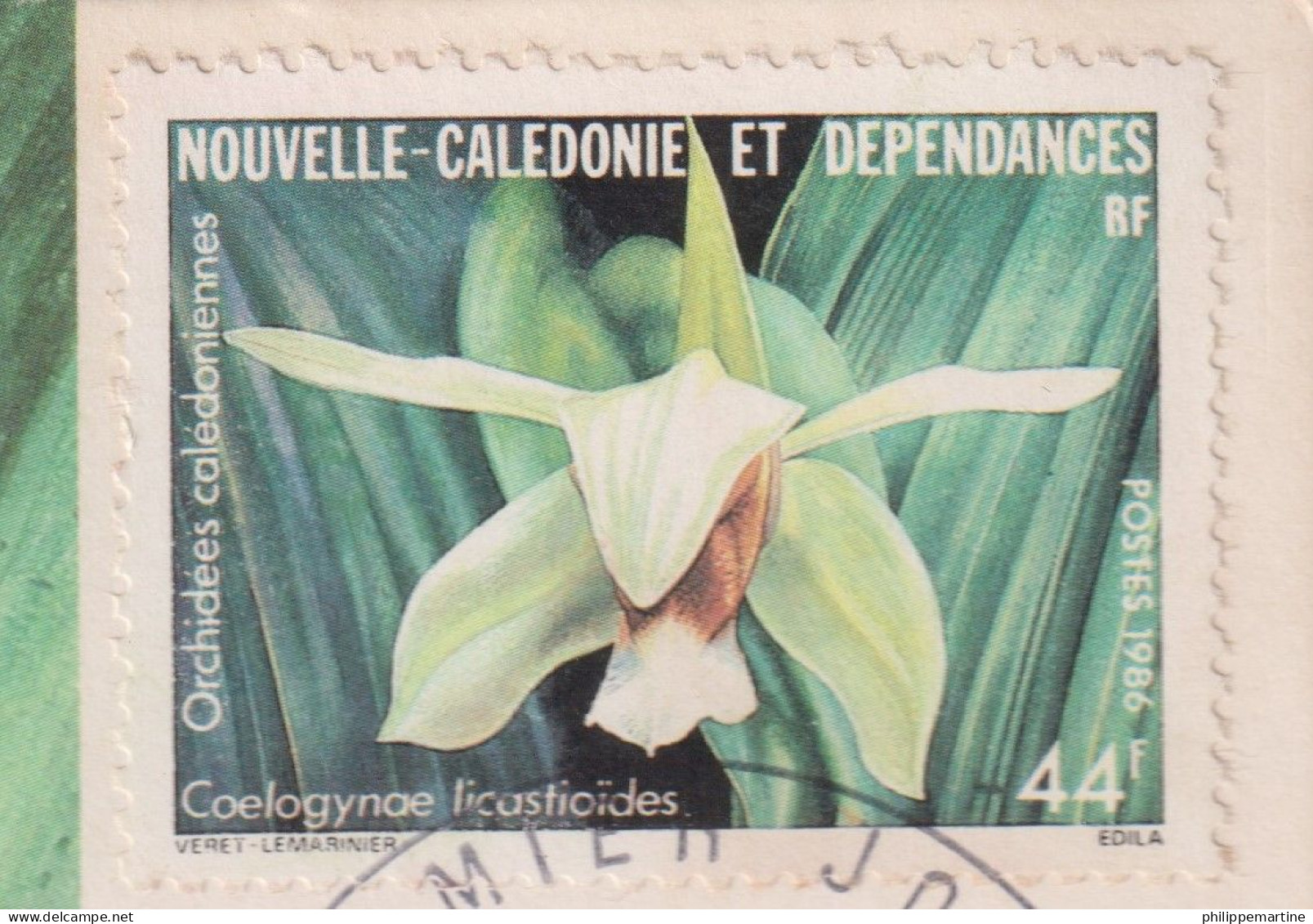 Nouvelle Calédonie 1986 - YT 520 (o) Sur Fragment - Usados