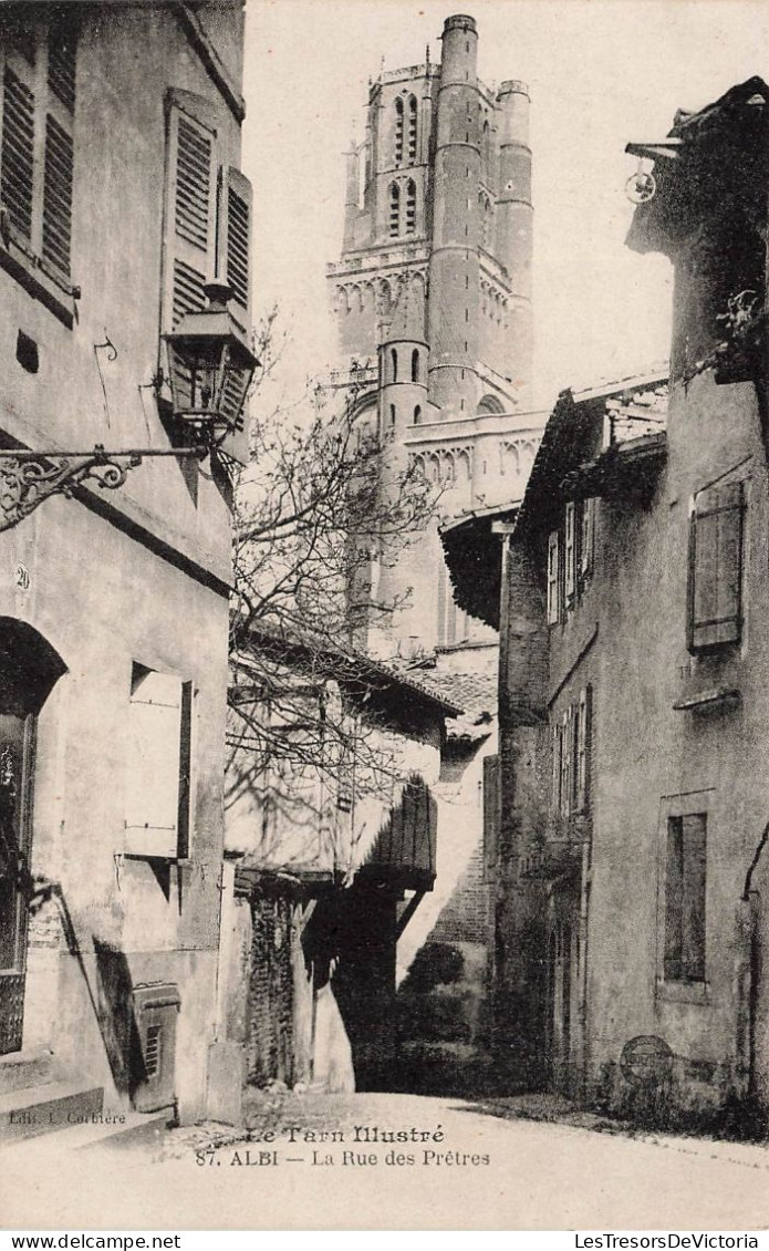 FRANCE - Tarn Illustré - Albi - Vue De La Rue Des Prêtres - Vue D'une Rue - Carte Postale Ancienne - Albi