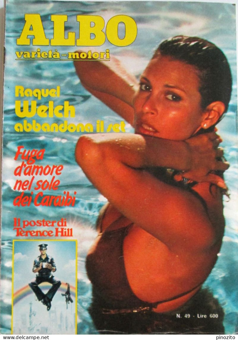 ALBO 49 1980 Raquel Welch Patrizia Caselli Barbara Bach Nina Hagen Mario Merola - Télévision